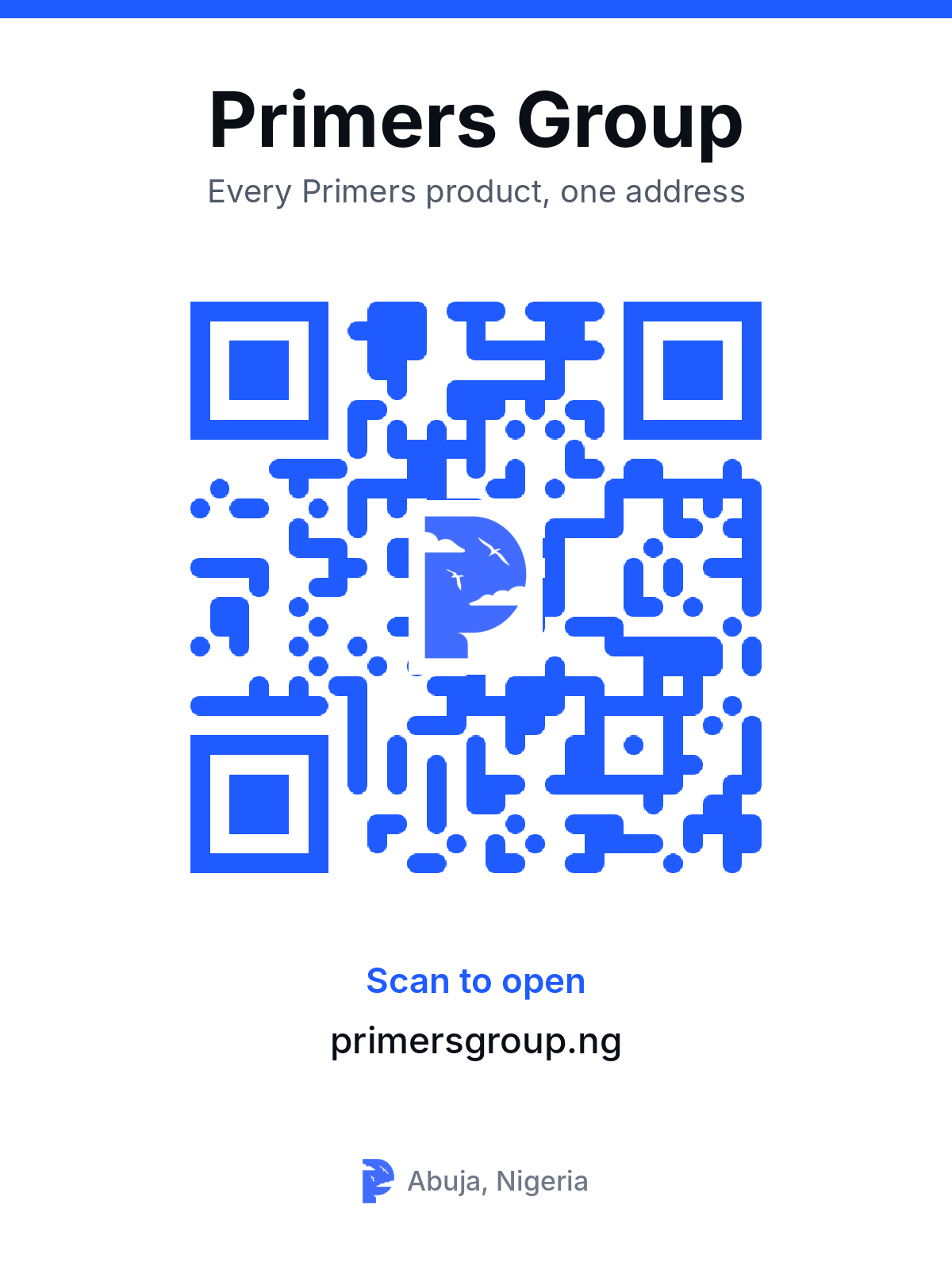QR code for Primers Group