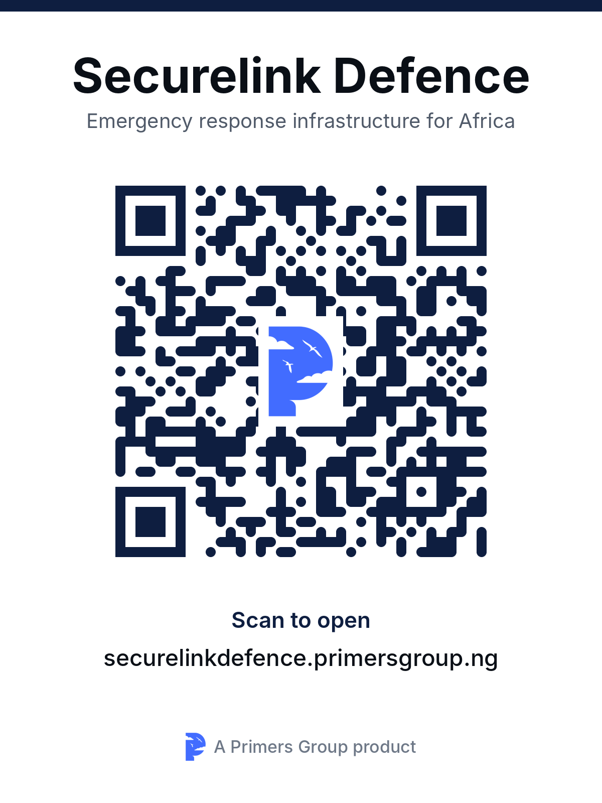 QR code for Securelink Defence