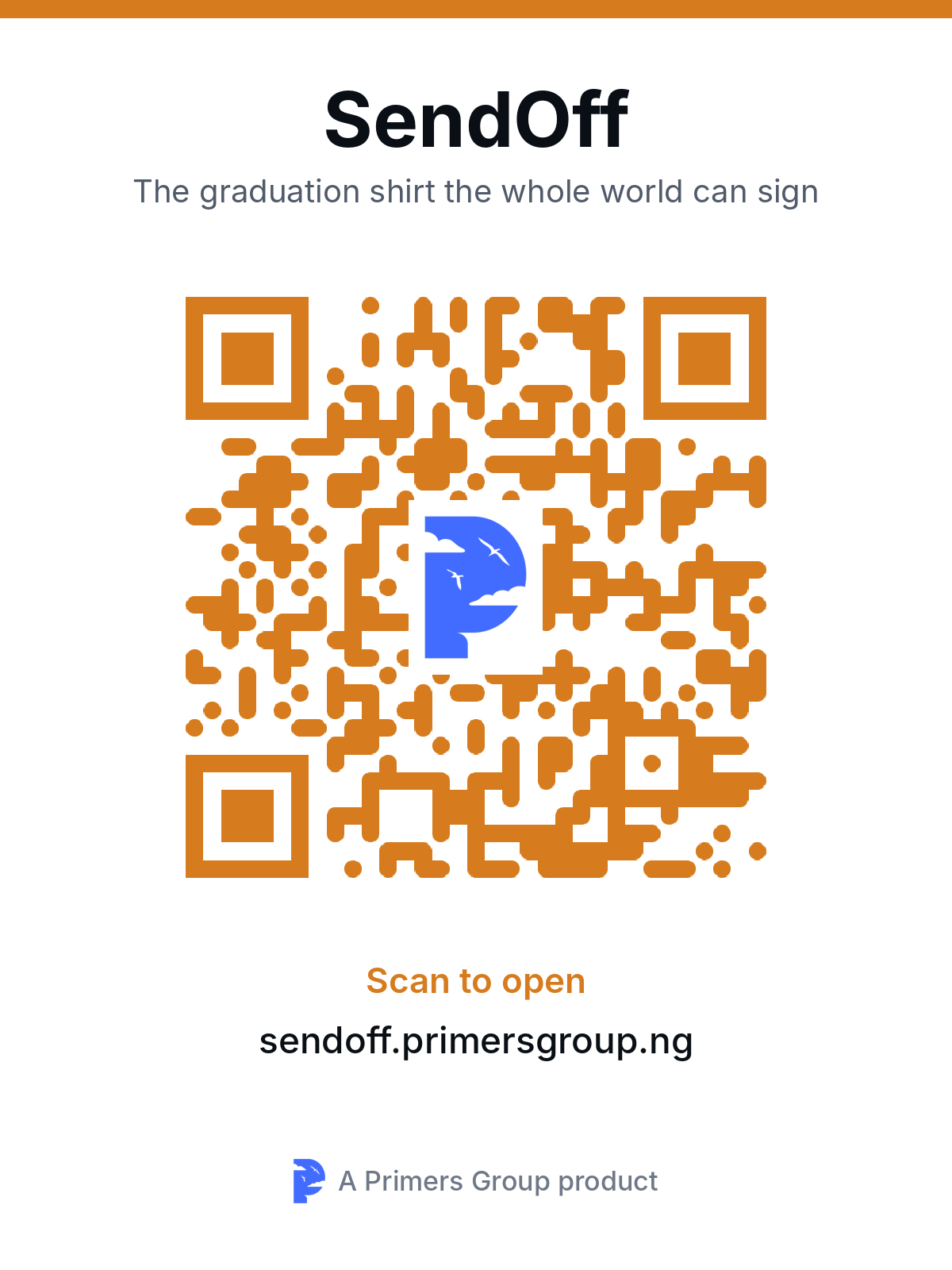 QR code for SendOff