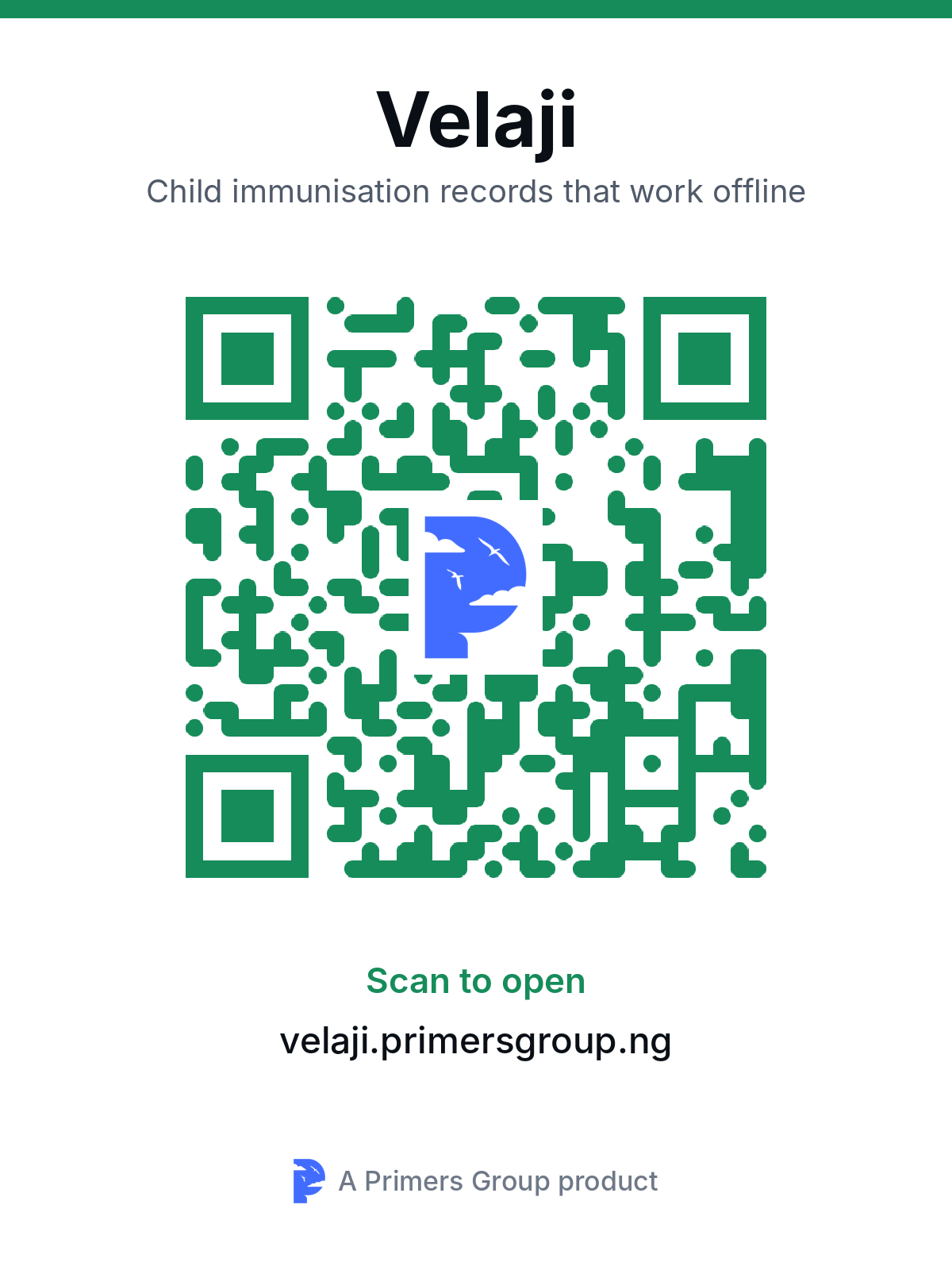 QR code for Velaji